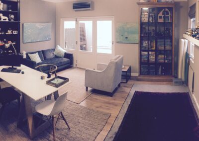 Consulting room seating area